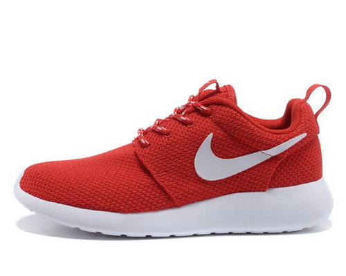 Nike Roshe Womenss Running Shoes Red White Special Switzerland